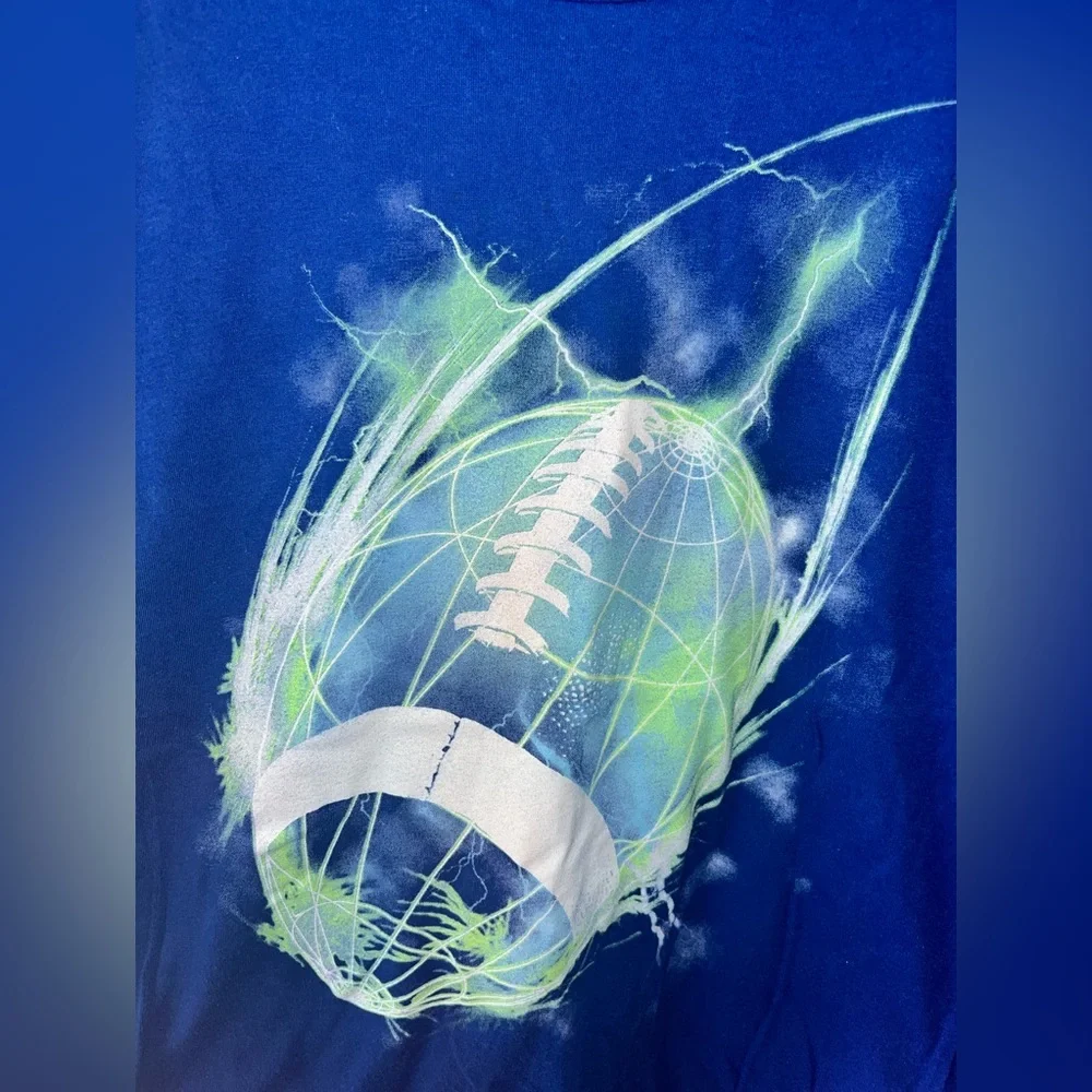 EUC Children’s Place Boy’s Football Graphic Long-Sleeved Tee - Sz XL/14
